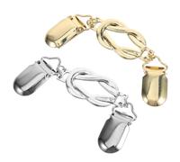 DOITOOL 2 Pezzi Clip Vintage per Cardigan Donna, Fermaglio in Lega Argento, Decorazione e Resistenza al Calore, per Maglioni e Gonne Primaverili