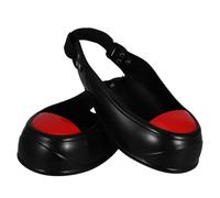 DOITOOL 2 Pezzi Coperture Protettive per Scarpe da Gusci Antinfortunistici Metatarsali Gomma Antiscivolo Adatti per Industriali e Protezione per Piedi Resistenti