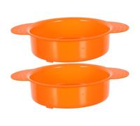 DOITOOL 2 pezzi di colino per tonno con manici - Colino per scolare l'olio in scatola alimentare, diametro 11,5 cm, da cucina per scolare il tonno, maglia fine per feste e dolci