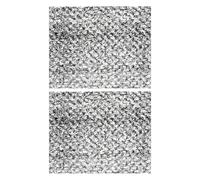 DOITOOL 2 Pezzi di Tappetino antierosione del Suolo - Copertura per Paesaggio da Giardino - Controllo dei sedimenti e Rete di stabilizzazione del Pendio per aiuole, Prati e Terreni Esterni 13,36 x