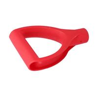 DOITOOL 2 Pezzi Manico per Vanga in Plastica Ergonomico Rosso, Impugnatura Alta Resistenza per Attrezzi da Giardino e Uso Agricolo, Sostituzione per Scavo e Rastrellamento