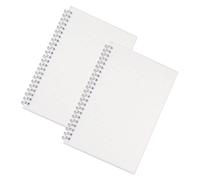 DOITOOL 2 Pezzi Notebook Spiralato Minimalista Blocco Note Spirale con Spessa e Liscia per e Scrapbook per Scuola