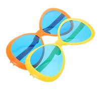 DOITOOL 2 Pezzi Occhiali da Sole Giganti in Plastica Morbida Design Esagerato per Feste in Spiaggia e Accessori per Party Divertenti e Versatili