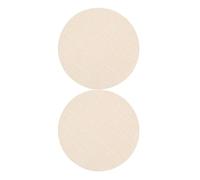 DOITOOL 2 pezzi Paralume Tondo in Tessuto Antiriflesso per Lampada da Soffitto Protezione Occhi per Diffusore Luce Morbida Resistente al Calore