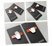 DOITOOL 2 Pezzi per Porte Push Pull in Acrilico Adesivi Autoadesivi Resistenti per Ingressi Commerciali per Uffici Negozi e Ristoranti Installazione e Duratura