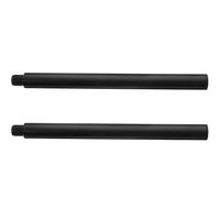 DOITOOL 2 Pezzi Pole Mount per Subwoofer in Metallo Nero 23, 5cm, Tubo