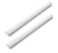 DOITOOL 2 Pezzi Porta Biglietti Scorrevole in Lega di Alluminio Argento, Porta Comande per Menu e Ordini Da Asporto, Supporto Adesivo per Cucina del e Ufficio