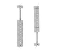 DOITOOL 2 Pezzi Segnapunti per Calcio Balilla in Hips Grigio, Marcatore di Punteggio Multifunzionale per Tavolo da Gioco, Accessori per Calcio Balilla e Giochi da Tavolo