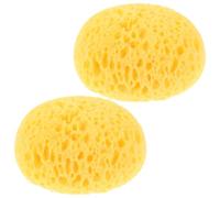 DOITOOL 2 Pezzi Spugna per Texture del Muro in Cartongesso, Spugna Gialla per Decorazioni Casa, Utile per Riparazione Pareti e Soffitti, Design Semplice e Compatto per Uso Quotidiano