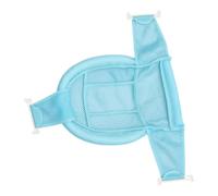 DOITOOL 2 Pezzi Supporto per Bagnetto Ragazzo Ragazza in Poliestere con Rete Antiscivolo e Cinghie Regolabili, Seduta Ergonomica per Vasca da Bagno Durante Bagnetto