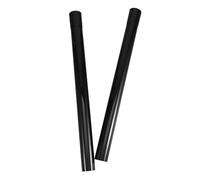 DOITOOL 2 Pezzi Tubo di Prolunga Rigido per Aspirapolvere in Plastica Nera Testa Grande Interna 35mm e Testa Piccola Esterna 34mm, Accessorio Robusto e Leggero per Pulizia