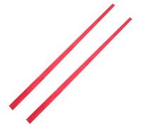 DOITOOL 2 Rotoli Racket Overgrips Nastro Grip Racchetta da Tennis in Pu, Rosso, 1,1m, Spessore Maggiorato, Doppio Rivestimento, Antiscivolo per Manico Racchetta, Bastone da Baseball