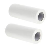 DOITOOL 2 Rotoli Telo Copritutto Monouso in PE per Mobili e TV | Trasparente, Resistente allo Strappo, Protezione per Deposito e Preparazione alla Pittura Domestica