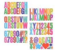 DOITOOL 2 set Adesivi Lettere Autoadesive per Fai da Te da Stickers Vinile Impermeabili per Bacheche Caselle Postali Decorazioni Classroom e Ufficio