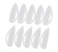 DOITOOL 2 Set Di Cuscinetti Permanenti in Silicone Con Scanalature Per Ciglia Più Lunghe E Spesse Riutilizzabili Facili Da Pulire Strumenti Per Il Trucco 10 Paia*2