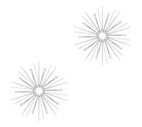 DOITOOL 2 Set Threader Filo Acciaio Inossidabile per Cucito E Fai da Te Strumento Leggero E Compatto per Inserimento Cordini E Filo Resistente E Facile da Usare per 10 Paia*2