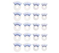 DOITOOL 20 Ciglia di Sicurezza per Bambole - Ciglia realistiche per Bambole da 14 mm, 16 mm, 18 mm e 20 mm per Giocattoli di Peluche all'Uncinetto, amigurumi, Accessori Artigianali, Decorazioni