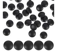 DOITOOL 20 Paia Coprisupporti in Silicone Antiscivolo per Occhiali, Protezioni Leggere e Confortevoli per Aste, per Ginnastica e Calci al Pallone, Colore Nero