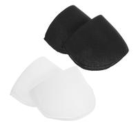 DOITOOL 20 Paia Spalline Imbottite in Spugna Morbida Traspirante, Cuscinetti per Spalla Elasticizzati per Abiti, Cappotti e Camicie, Accessori Cucito Lavabili e Riutilizzabili per