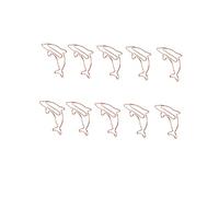 DOITOOL 20 pezzi Clip Cartone Metallo Oro Rosa per Ufficio e Casa Fermacarte Creativi per Note e Foto Accessori per Ufficio Resistente e Affidabile
