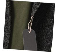 DOITOOL 20 Pezzi Lavagnette Piccole in Rettangolari Etichette Appendibili Vuote con Corda per Prezzi Segnaposto Decorazioni e Craft Resistenti e Facili Scrivere