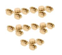 DOITOOL 20 Pezzi Micro Cuscinetti Rotanti in Metallo per Progetti Nail Art ad Alta Velocità, Strumenti Portatili per Accessori Gioielli e Studio Nail Art