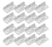 DOITOOL 20 pezzi Piastra Riscontro Serratura Cassetto in Metallo Angolo Retto Accessorio Blocco Armadio per Casa Ufficio Facile Installazione Resistente per Mobili e Cucina