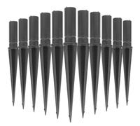 DOITOOL 20 Pezzi Picchetti da Terra in Plastica per Lampade Solari da Giardino Accessori da Giardino Resistenti alle Intemperie per Luci Solari da Esterno Picchetto da Terra per