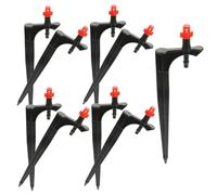 DOITOOL 20 Pezzi Ugelli Nebulizzatori per Irrigazione Giardino Sprinkler Regolabile in Plastica Leggera Diffusore Goccia per Prato e Piante Irrigatore Micro per Serra e Coltivazione