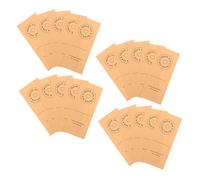 DOITOOL 200pezzi Adesivi Ringraziamento Etichette Adesive in Carta Kraft Sigilli per Scatole Regalo Confezioni per Feste e Piccole Imprese Facili da Applicare e Rimuovere Senza Residui