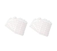 DOITOOL 20fogli Patch Per Estensioni Ciglia Adesivi Per Posizionamento Punti Pannelli Sotto Occhi Strumenti Per Make-up e Pratica Ciglia Protezione Per Trattamenti Di Bellezza