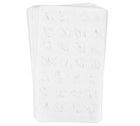 DOITOOL 20fogli Stencil per Calligrafiche Alfabeto Modello Riutilizzabili Stencil Grandi Stencil Diario Stencil Vuoto Alfabeto Stencil Stencil Stencil per