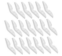 DOITOOL 20pezzi Cuscinetti Nasali in Silicone Morbido Antinebbia per Maschere Volto Strisce Protettive Leggere e Resistenti per Occhiali Supporto Interno per Adulti