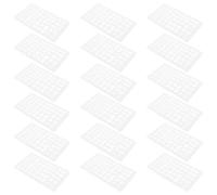 DOITOOL 20pezzi Stencil di Plastica Modelli di Punteggiatura Numeri e Alfabeto per Scrapbooking Decorazioni Diari Pianificatori Pareti Rocce Insegne in Tessuto Progetti Artistici Fai