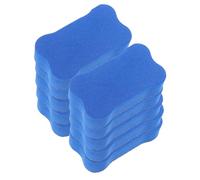 DOITOOL 24 Pezzi Gomme per Lavagna Bianca in Feltro Eva Blu Forma Osso Cancellabile per Scuole e Uffici, Lavagna Cancellabile da Muro, Riduce la Polvere e Lavabile