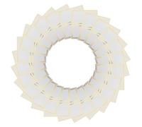 DOITOOL 25 Pezzi Segnaposti Matrimonio Eleganti in Carta Resistente da Scrivere con Lamina D'oro per Feste e Ricevimenti come Bridal Shower e Compleanni
