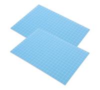 DOITOOL 2pezzi Intaglio in Linoleum Blocchi per Stampa Materiale per Incisione Piastre per Timbri Fai da Te PVC per Artigianato e Hobby