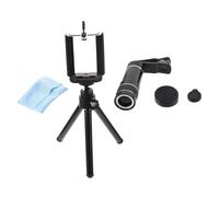 DOITOOL 2pezzi Kit Teleobiettivo Per Smartphone Treppiede e Oculare Clip e Compatibile Cellulari
