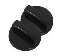 DOITOOL 2pezzi Manopola di Ricambio per Friggitrice ad Aria Forno e Grill per Barbecue Manopole di Controllo in Plastica per Fornello Gas ed Elettrodomestici