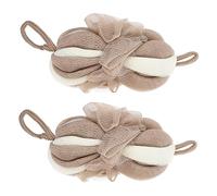 DOITOOL 2pezzi Palline Esfolianti Per Doccia Di Cartone Animato Adorabili Palline Da Bagno Accessori Per Doccia Per Quotidiano Massaggianti Per Bagno Portatile e Leggero
