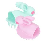 DOITOOL 2pezzi Spazzola per Capelluto Lavatrice per Ragazzo Ragazza Ragazza Massaggiatrice per Capelli Pulizia Profonda Rimuove Cellule Morte Cura del Capelluto