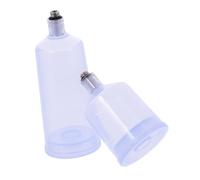 DOITOOL 2pezzi Tazza per Aerografo in Contenitore Trasparente Bomboletta Ricarica per Aerografo Comoda Tazza Sostituibile Contenitore per