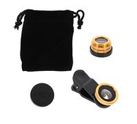 DOITOOL 2sets Kit Obiettivi Telefono Obiettivo Grandangolare Obiettivo Macro Accessori Fotocamera Telefono Clip e Custodia in Microfibra Per Pulizia e Conservazione Lenti