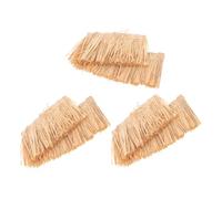 DOITOOL 3 Pezzi di Paglia Artificiale per Tetto Decorazione per Casa delle Bambole Materiale per Tetto in Paglia Fai da Te Artificiale Materiale