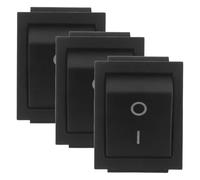 DOITOOL 3 pezzi di ricambio per interruttore per macchina per popcorn: pulsante di accensione/spegnimento in plastica per piccoli elettrodomestici - universale, adatto alla maggior parte dei modelli