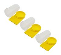 DOITOOL 3 Pezzi Dispenser per Acqua per Api Ingresso in Plastica Facile da Installare e Pulire Alimentatore per Apicoltura