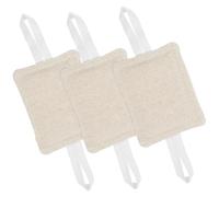 DOITOOL 3 Pezzi Fermaporta Fonoassorbente di Cotone Beige per Vari Tipi di Porte, Riduzione Suono Senza Lasciare Segni, per Ambiente di Apprendimento Silenzioso