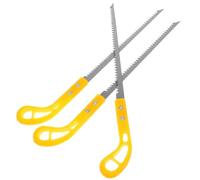 DOITOOL 3 pezzi Mini Seghetto Portatile a Mano per Lavori di Falegnameria Design Compatto con Manico Antiscivolo Lama Affilata Resistente per Taglio Preciso Legno e Artigianato