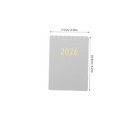 DOITOOL 3 Pezzi Planner Pocket Notebook Undated Spiral Bound For Work School Travel Compact Yearly Layout For Notes Appointments Project Planning