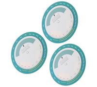 DOITOOL 3 Pezzi Ruota Bmi Portatile in Plastica, Calcolo Rapido Peso e | Sezioni Chiare e Colorate, Misurazione Precisa Doppia, per Bagni e Ambienti Domestici, Adatta a Anziani